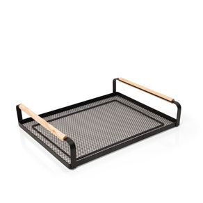 Bandeja Rack Preta 40cm X 30,7cm Grande 309428 Bandeja Rack Preta 40cm X 30,7cm Grande 309428