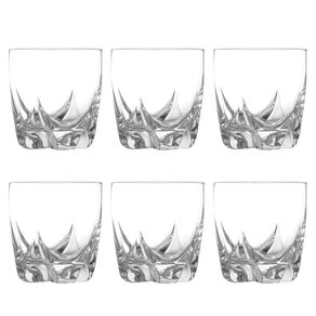 Jogo C/6 Copos Baixos de Vidro Lisbonne 300ml P/ Bebidas e Drinks Luminarc Jogo C/6 Copos Baixos de Vidro Lisbonne 300ml P/ Bebidas e Drinks Luminarc