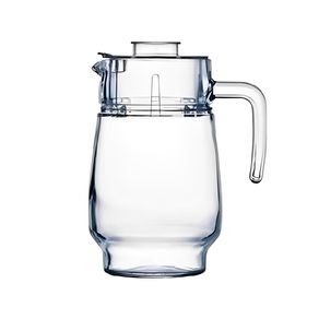 Jarra de Vidro C/ Tampa Transparente Tivoli 1600ml Luminarc