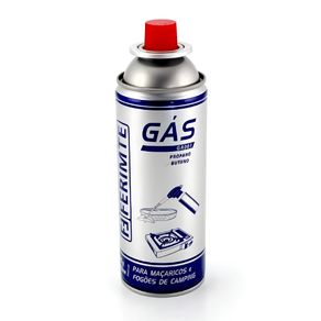 Refil de Gas Butano/propano 225g P/ Macarico e Fogareiro Camping Ferimte Refil de Gas Butano/propano 225g P/ Macarico e Fogareiro Camping Ferimte