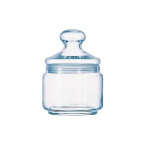 Pote de Vidro C/ Tampa Hermetica Club Jar P/ Armazenamento de Alimentos 500ml Luminarc