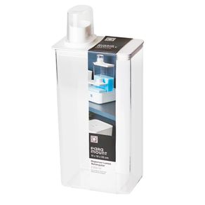 Dispenser Organizador Retangular Lumini 2600ml Branco Paramount Dispenser Organizador Retangular Lumini 2600ml Branco Paramount