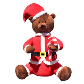 Urso Noel Inflavel Decorativo Bivolt 2,7m P/ Decoracao de Natal