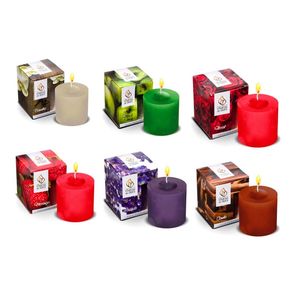 Vela Perfumada 60g Kit C/ 6 Pecas