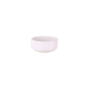 Tigela Empilhavel Branca Em Porcelana 12cm Tramontina