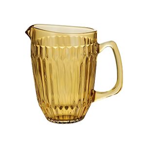Jarra de Vidro Ambar Arrow 1380ml Casambiente Mesa Servir Bebidas Agua Suco Jarra de Vidro Ambar Arrow 1380ml Casambiente Mesa Servir Bebidas Agua Suco