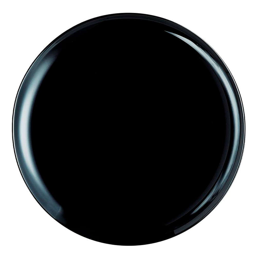 Prato de Vidro P/ Pizza 32cm Preto Luminarc